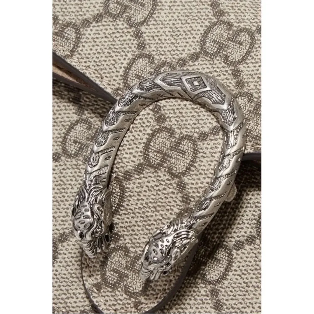 ✨FULL INCLUSION - GUCCI DIONYSUS Super Mini Bag GG Supreme Crossbody/Shoulder - Picture 2 of 9